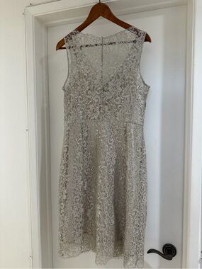 bcbgmaxazria asymmetrical lace dress BCBGMAXAZRIA Andi Asymmetrical Striped-Lace Dress